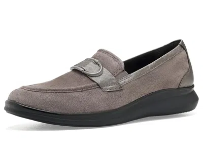 Clarks Lynell Bay Women's Dress Flat Shoes Taupe: 5 B - Medium, Leather/suede