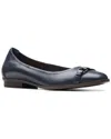 Clarks Women's Lyrical Sky O-ring Strapped Ballet Flats