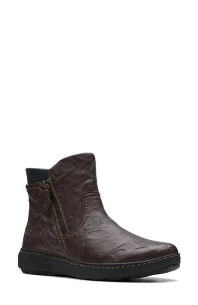 Clarks ® Magnolia Haley Ankle Boot In Brown
