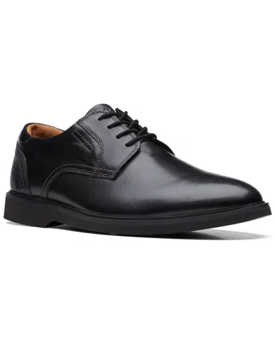 Clarks Malwood Lace Leather Shoe In Animal Print