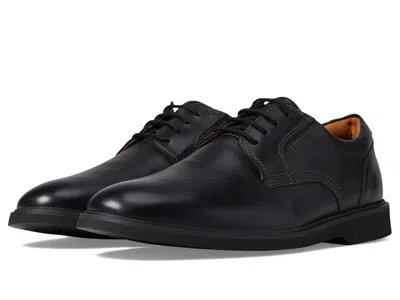 Clarks Malwood Lace Men's Shoes Black Leather: 11 D - Medium