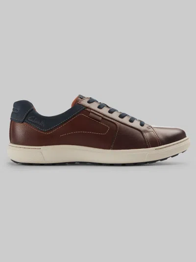 Clarks Mapstone Sneakers In Brown