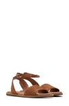 Clarks Maritime May Sandal In Tan Suede