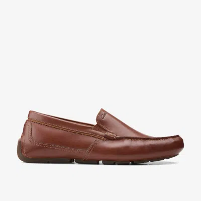 Clarks Men's Markman Plain Drivers Men's Shoes In Brown