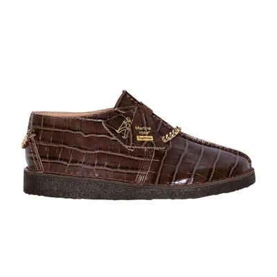 Pre-owned Clarks Martine Rose X Supreme X Desert Trek 'brown'