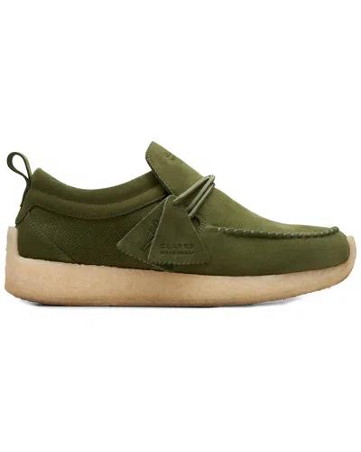 Clarks Maycliffe Suede Shoe In Beige