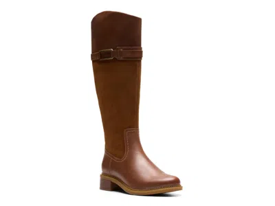 Clarks Maye Carly Boot In Brown