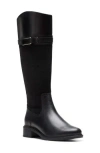 Clarks ® Maye Carly Buckle Strap Boot In Black