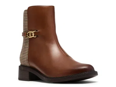 Clarks Maye Kaylie Bootie In Brown