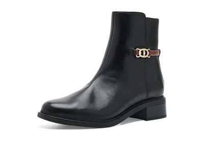 Clarks Maye Kaylie Women's Boots Black Leather: 6.5 D - Wide