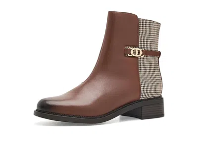 Clarks Maye Kaylie Women's Boots British Tan Combi Leather: 6 D - Wide