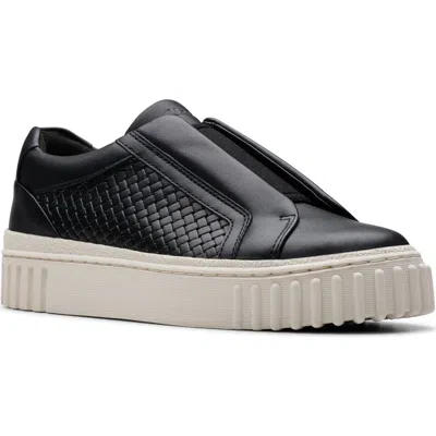 Clarks ® Mayhill Bay Platform Sneaker In Black