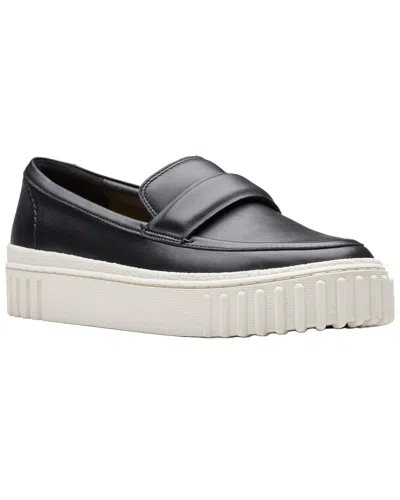 Clarks Mayhill Cove Leather Loafer In Black