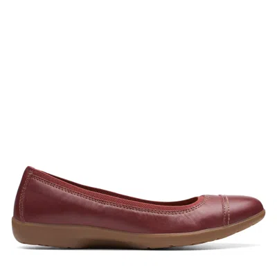 Clarks Meadow Opal In Brown Leather