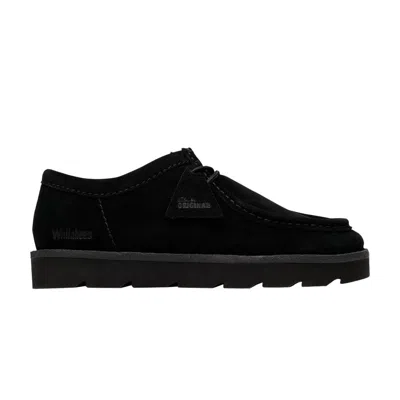 Pre-owned Clarks Meare Buckle Wallabee 'black Suede' | Men's Size 11.5