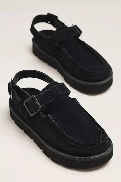 Clarks Meare Easy Chunky Sandals In Black