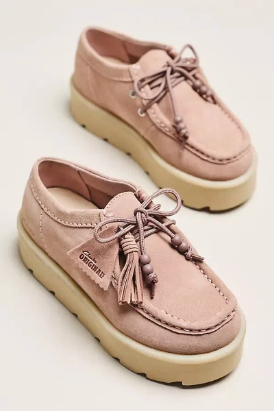 Clarks Meare Walla Moccasin Platforms In Multi