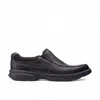 Clarks Men's Bradley Free Slip-on Shoes In Black Tumbled Leather In Multi