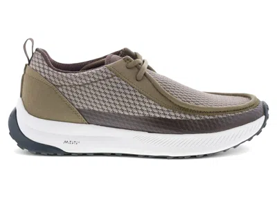 Pre-owned Clarks Men's  Atl Trail Wally Sneakers In Olive In Green