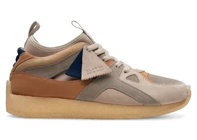 Pre-owned Clarks Men's  Breacon Kith Ronnie Fieg Sneakers In Light Grey/combi