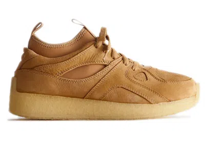 Pre-owned Clarks Men's  Breacon Ronnie Fieg 8th St Sneakers In Tan Nubuck