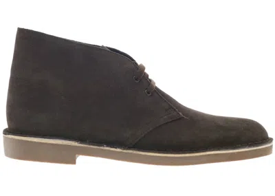 Pre-owned Clarks Men's  Bushacre 2 Suede Sneakers In Brown