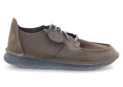 Pre-owned Clarks Men's  Colehill Walk Sneakers In Grey/combi