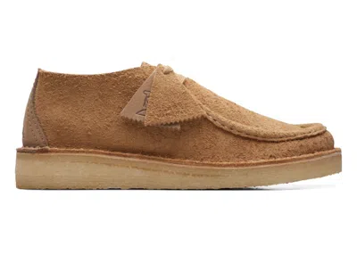 Pre-owned Clarks Men's  Desert Nomad Sneakers In Light Tan In Brown