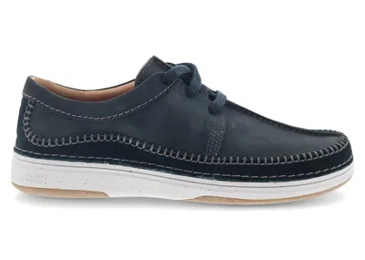 Pre-owned Clarks Men's  Nature 5 Tie Sneakers In Black/combi