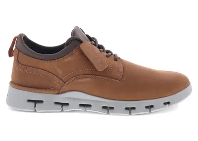 Pre-owned Clarks Men's  Nature X Two Nubuck Sneakers In Dark Tan In Brown