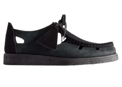 Pre-owned Clarks Men's  Originals Brixham Ronnie Feig 8th St Sneakers In Black