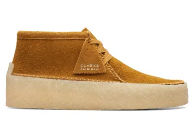 Pre-owned Clarks Men's  Originals Caravan Sneakers In Light Ochre