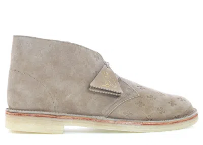 Pre-owned Clarks Men's  Originals Desert Boot Ovo Milkshake Sneakers In Beige In Sand