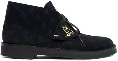 Pre-owned Clarks Men's  Originals Desert Boot Ovo Sneakers In Black