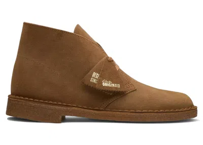 Pre-owned Clarks Men's  Originals Desert Boot Suede Sneakers In Cola