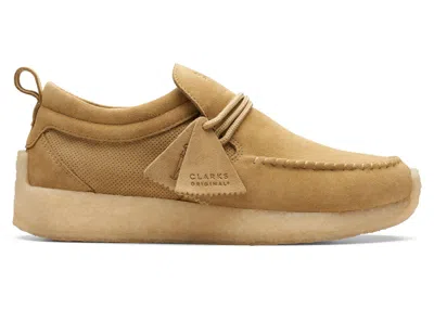Pre-owned Clarks Men's  Originals Maycliffe Ronnie Fieg 8th Street Sneakers In Dark Sand Suede