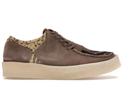 Pre-owned Clarks Men's  Originals Mud Moss Lugger Cupsole Salehe Bembury Taupe Sneakers In Grey/black