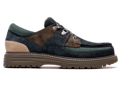 Pre-owned Clarks Men's  Originals Sunderland Ronnie Fieg 8th Street Sneakers In Dark Teal/combination