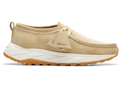 Pre-owned Clarks Men's  Originals Walla Eden Lo Suede Sneakers In Maple