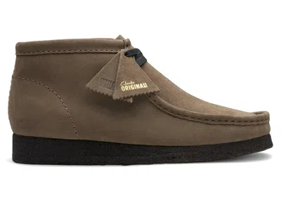 Pre-owned Clarks Men's  Originals Wallabee Boot Sneakers In Dark Grey