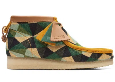 Pre-owned Clarks Men's  Originals Wallabee Boot Sneakers In Green/colour
