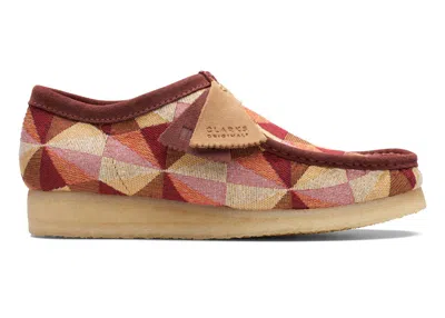 Pre-owned Clarks Men's  Originals Wallabee Boot Textile Sneakers In Yellow