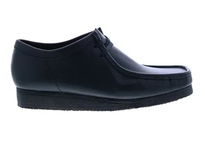 Pre-owned Clarks Men's  Originals Wallabee Boot Triple Leather Sneakers In Black