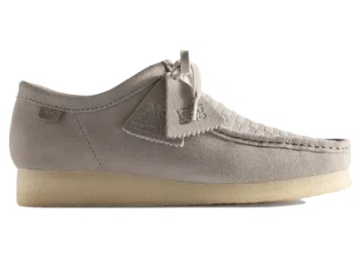 Pre-owned Clarks Men's  Originals Wallabee By Ronnie Fieg Kith Loyalty Program Sneakers In Molecule