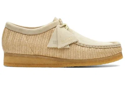 Pre-owned Clarks Men's  Originals Wallabee Erest Sneakers In Tan/natural Int