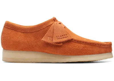 Pre-owned Clarks Men's  Originals Wallabee Sneakers In Burnt Orange