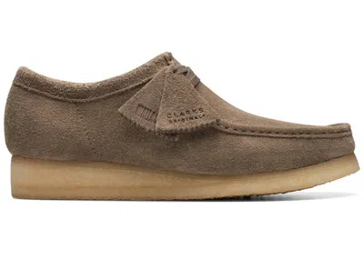 Pre-owned Clarks Men's  Originals Wallabee Sneakers In Dark Grey
