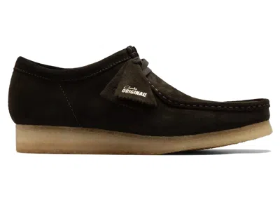 Pre-owned Clarks Men's  Originals Wallabee Sneakers In Forest Green