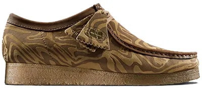 Pre-owned Clarks Men's  Originals Wallabee Wu Wear Sneakers In Brown