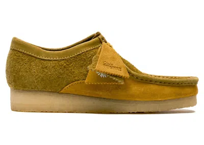 Pre-owned Clarks Men's  Originals Wallabee Yinyang Sneakers In Olive